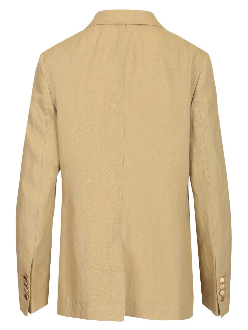 linen blazer Beige Jacket