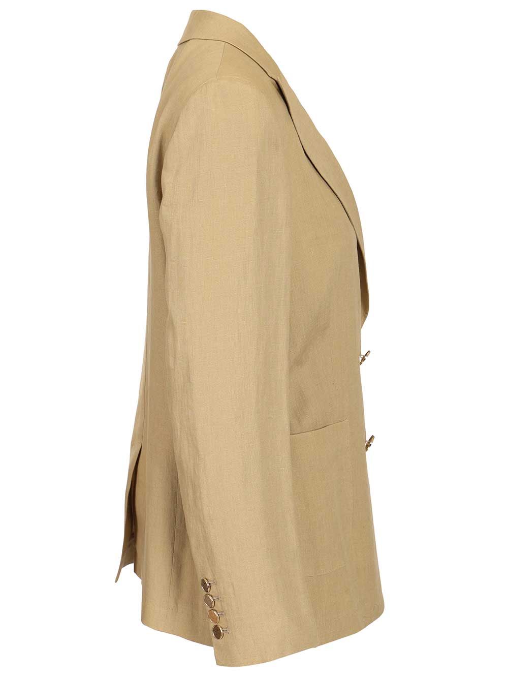 linen blazer Beige Jacket