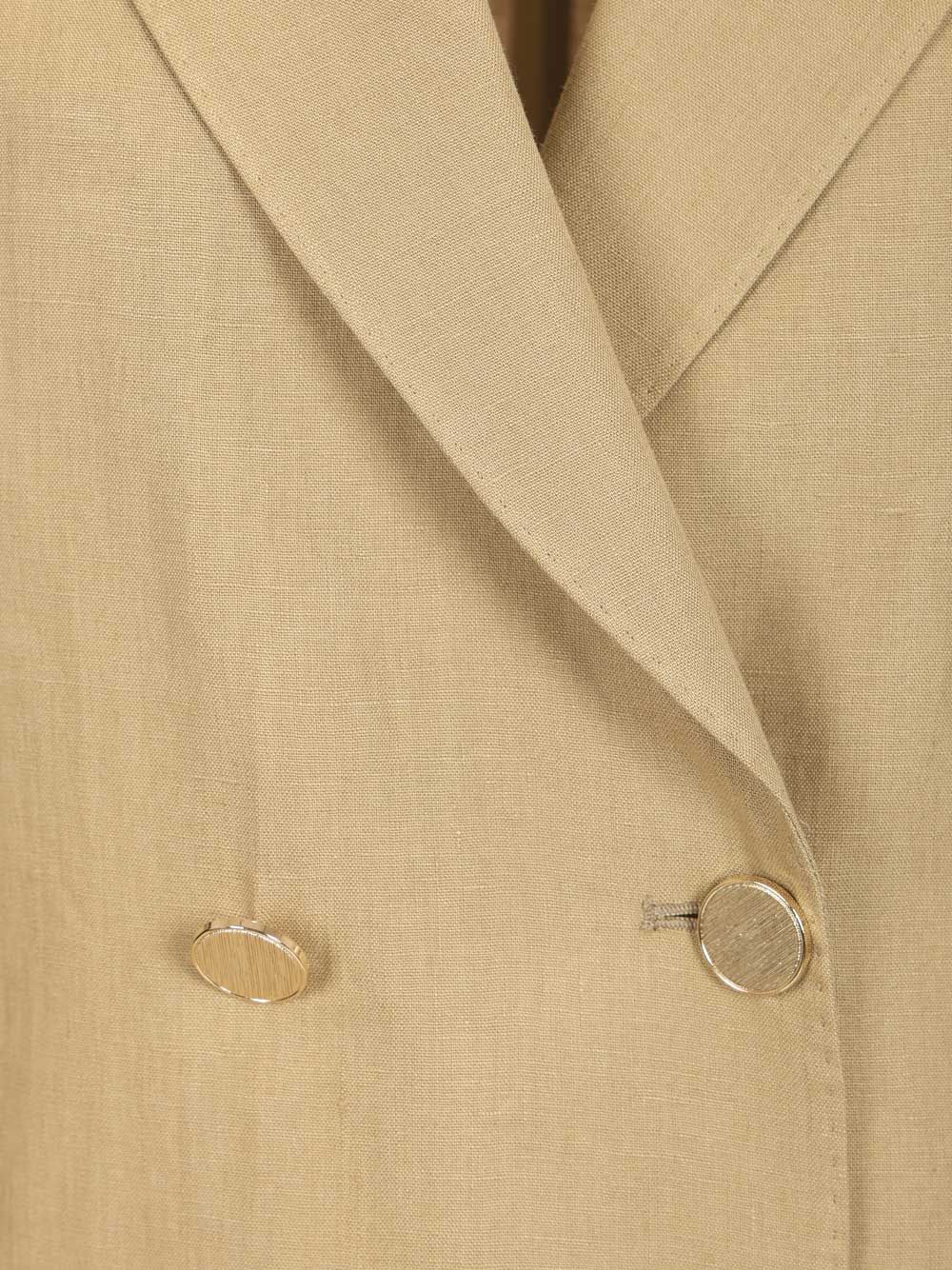 linen blazer Beige Jacket