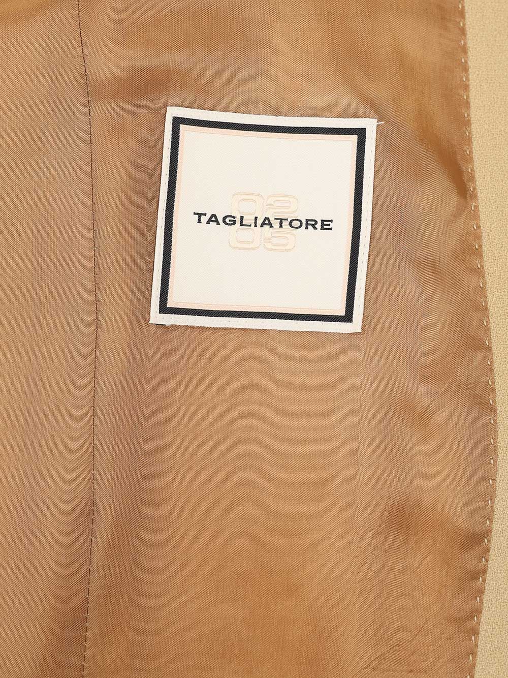 Wool Blazer Beige Virgin Elastane Stretch Jacket