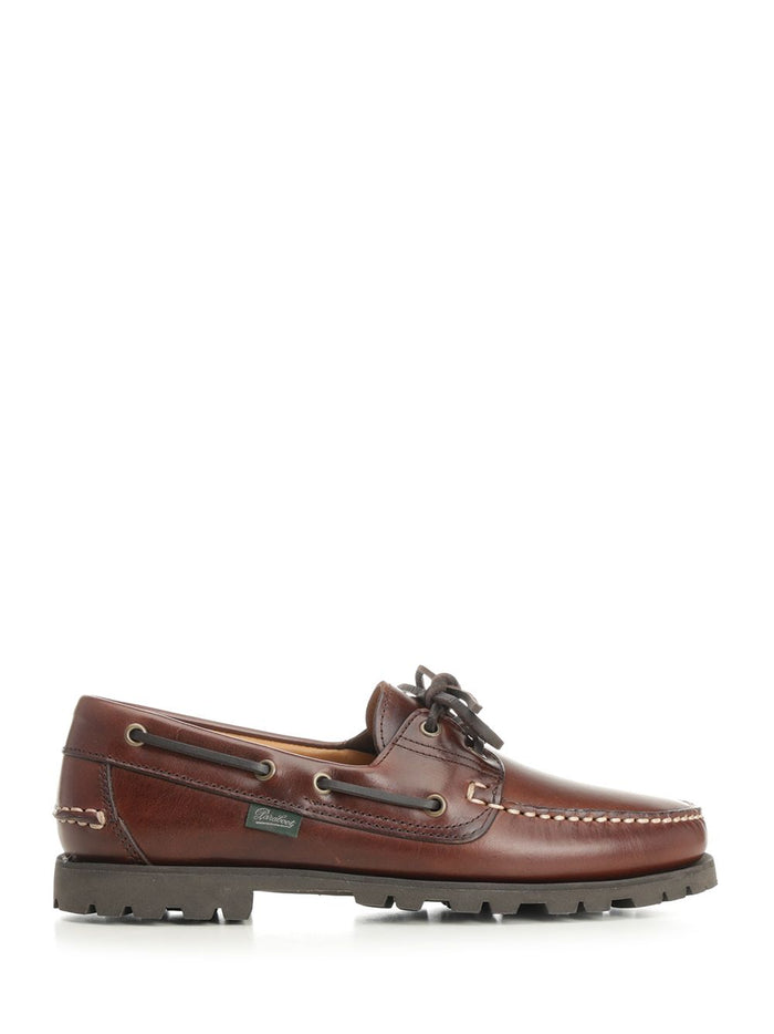 Leather loafers Brown Calf / Rubber Scarpe Basse