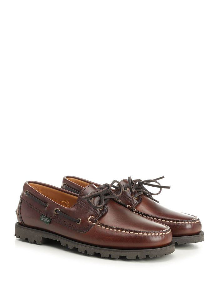 Leather loafers Brown Calf / Rubber Scarpe Basse
