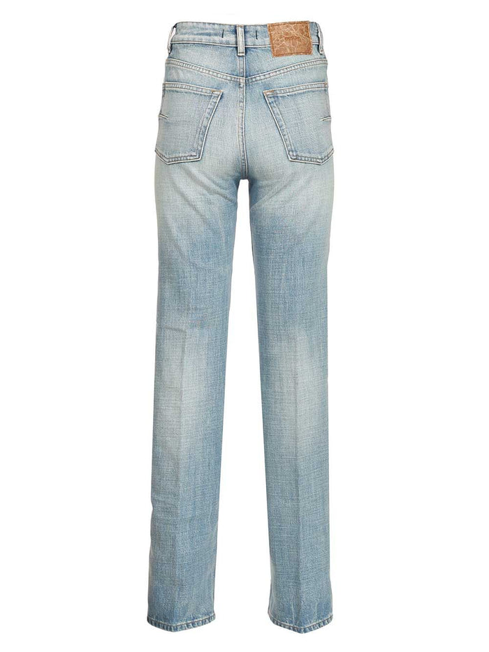 Cigarette jeans Light Blue