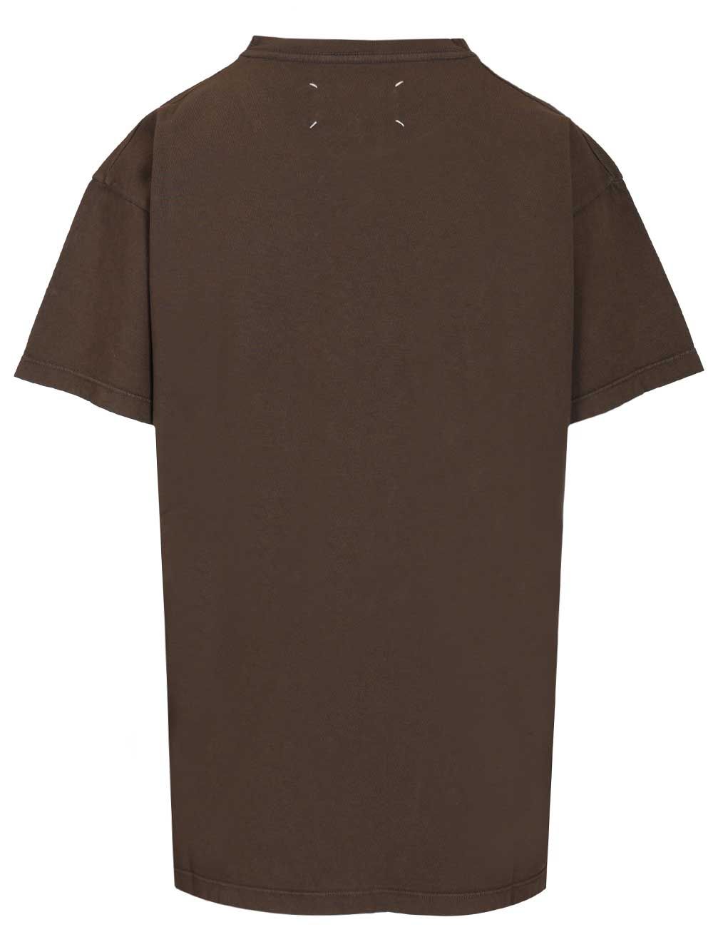 Numeric T-Shirt Brown Cotton