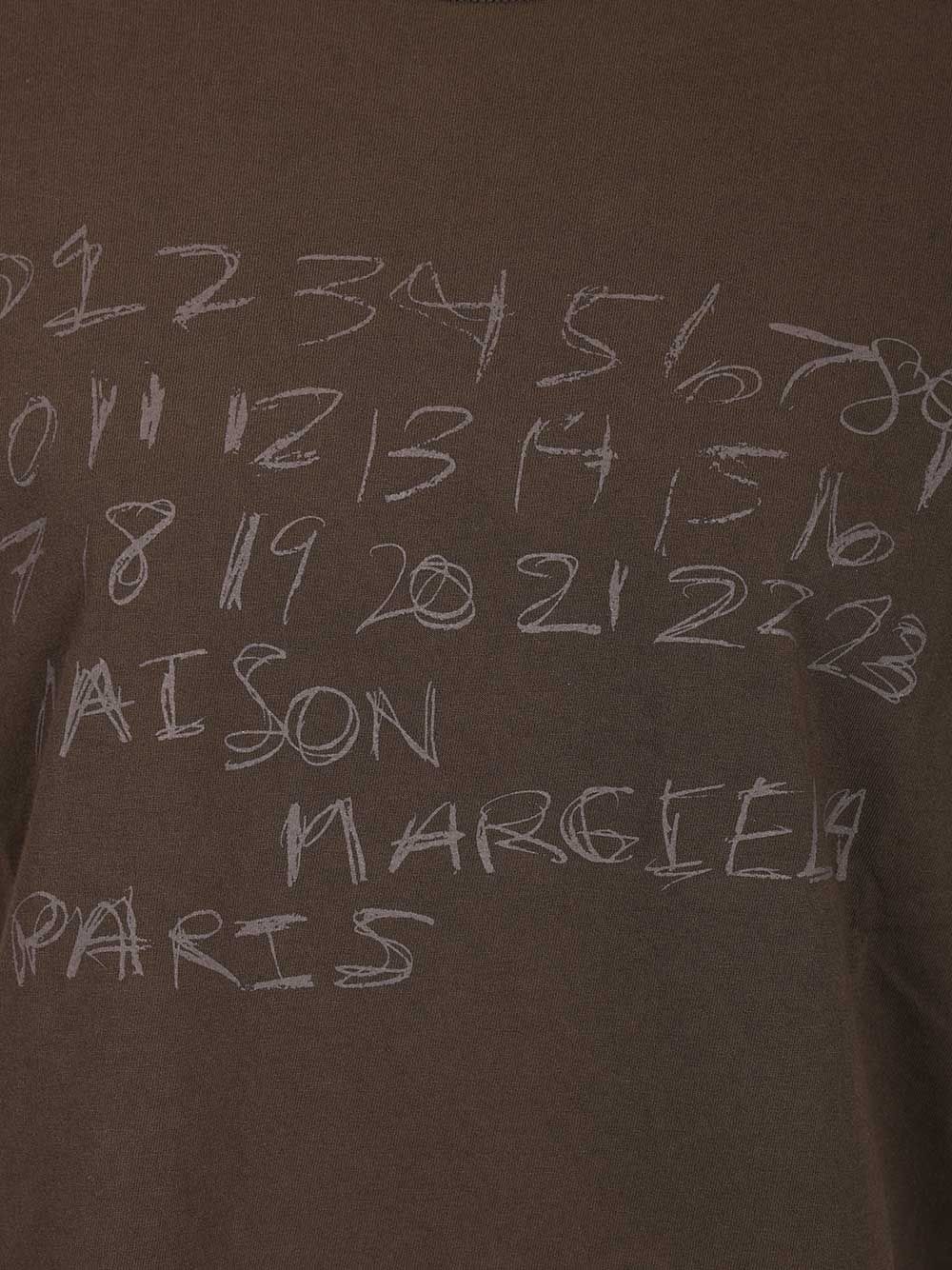 Numeric T-Shirt Brown Cotton