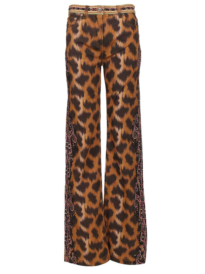 ANIMALIER DENIM Cotone Elastan Jean