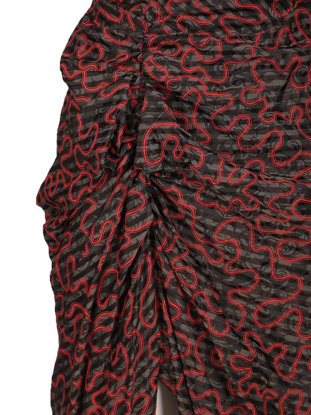 Panther Sleeveless Dress Cotton Cupro