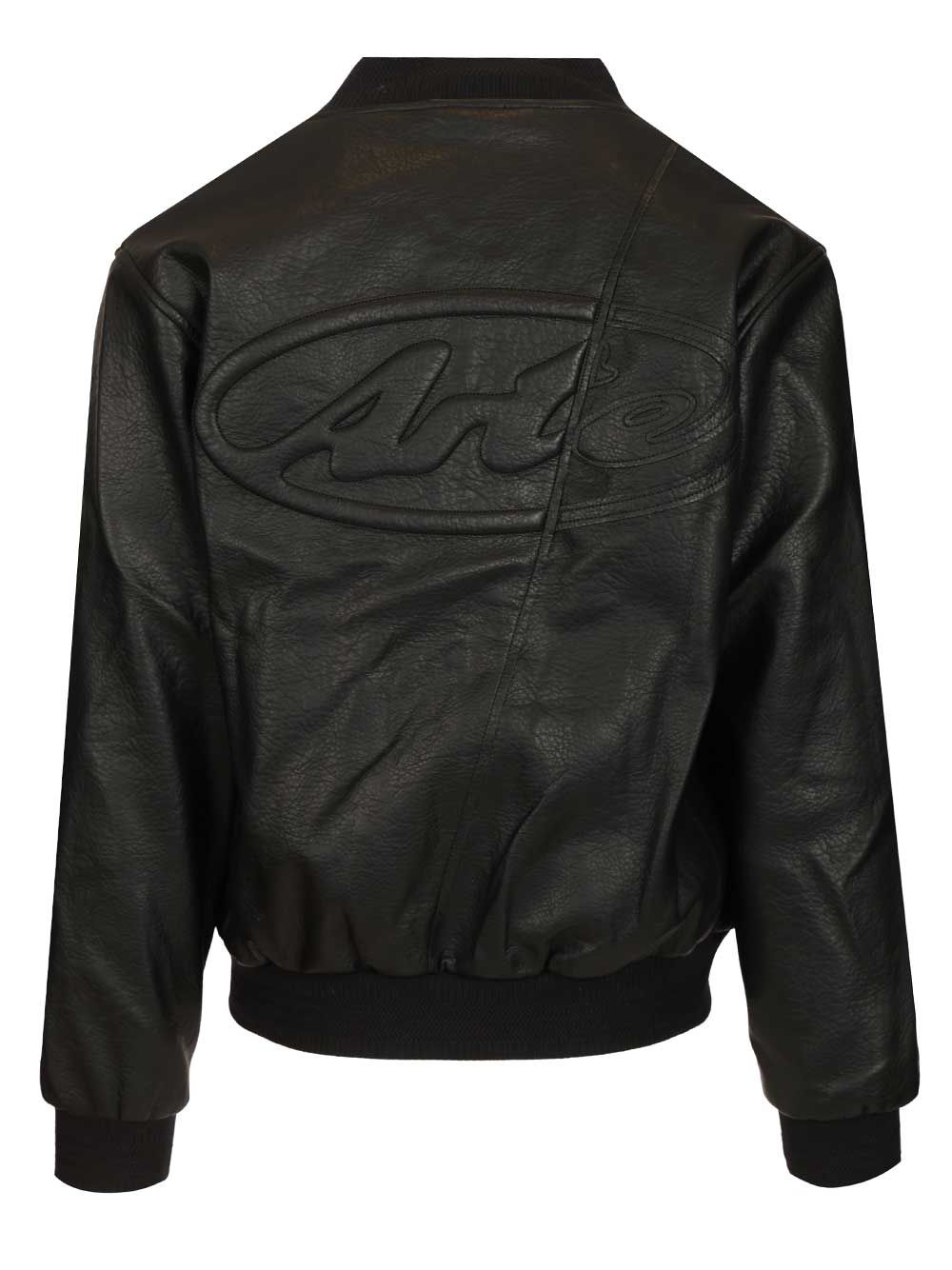 College jacket Black Polyurethane