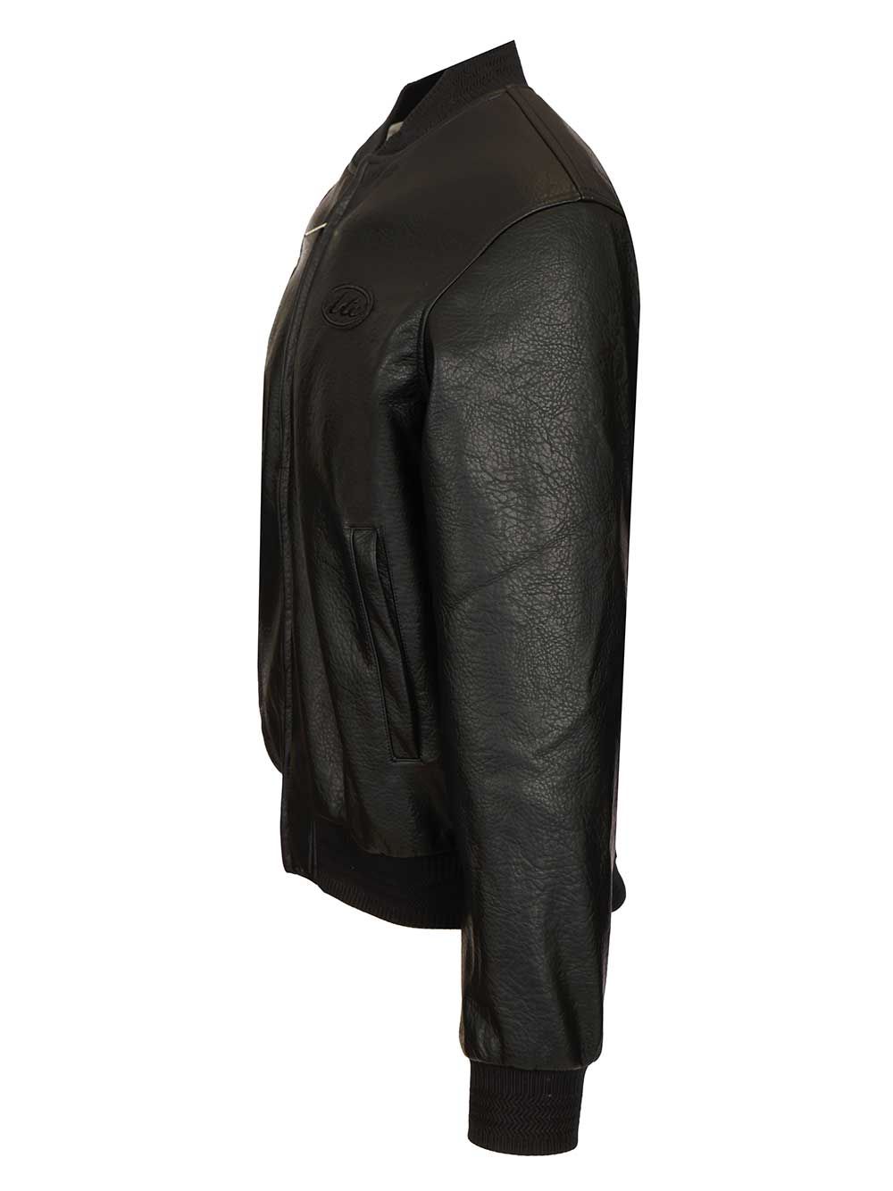College jacket Black Polyurethane