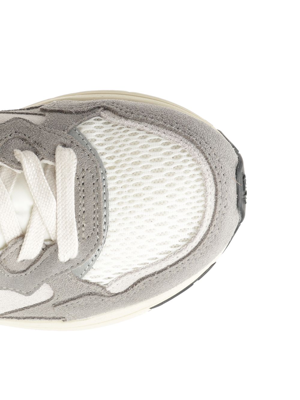 Hyperway sneaker in mesh and suede Grey