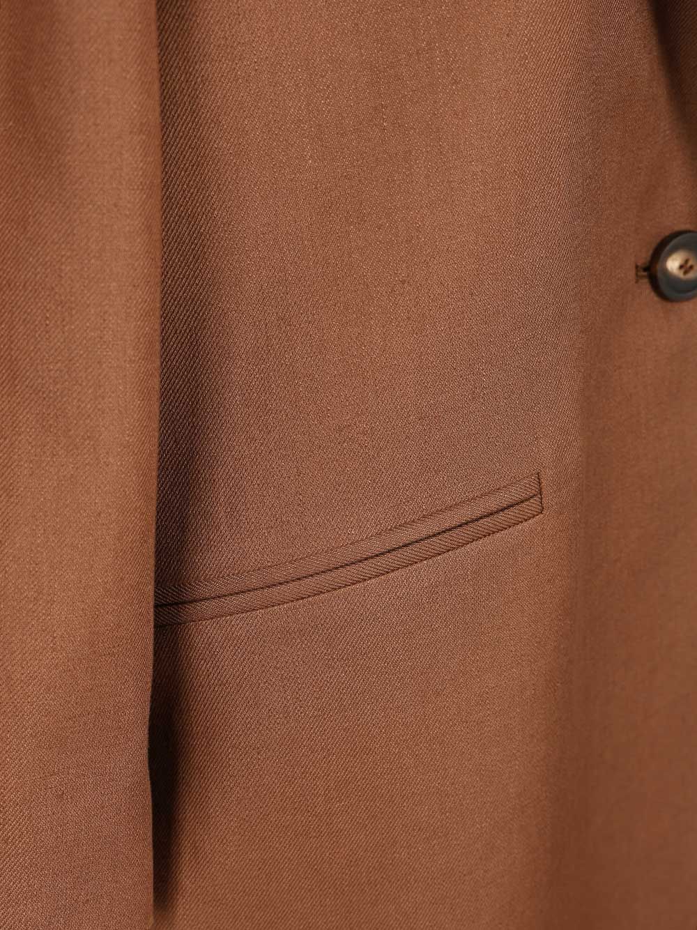 Linen Blazer Brown Jacket