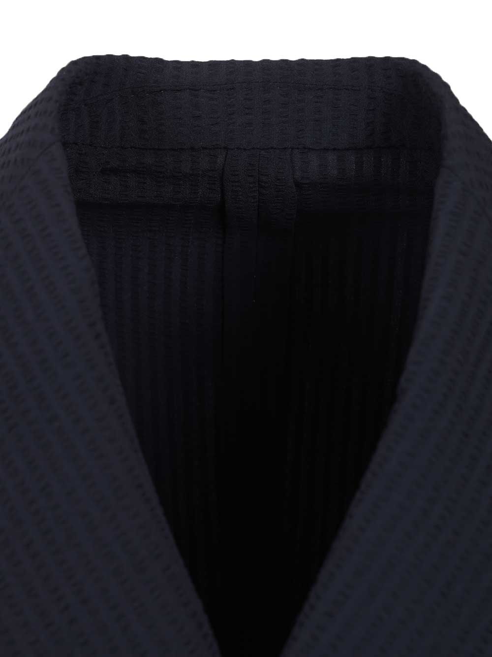 Double-breasted butterfly blazer Blue Wool Jacket