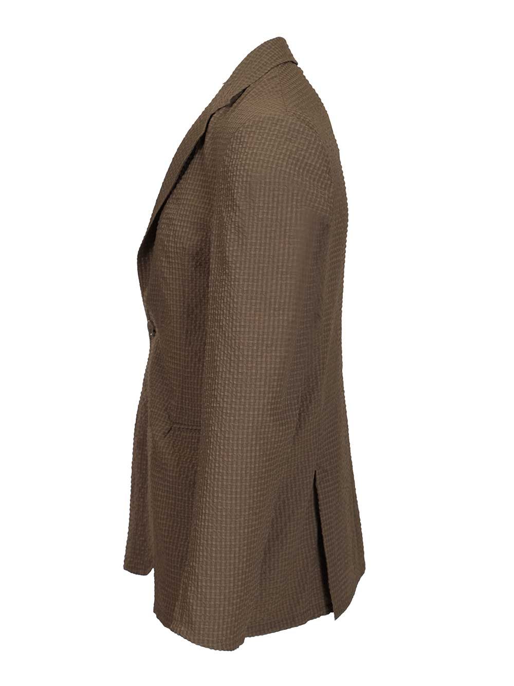 Blazer Icon Beige Fabric : Polyester Jacket