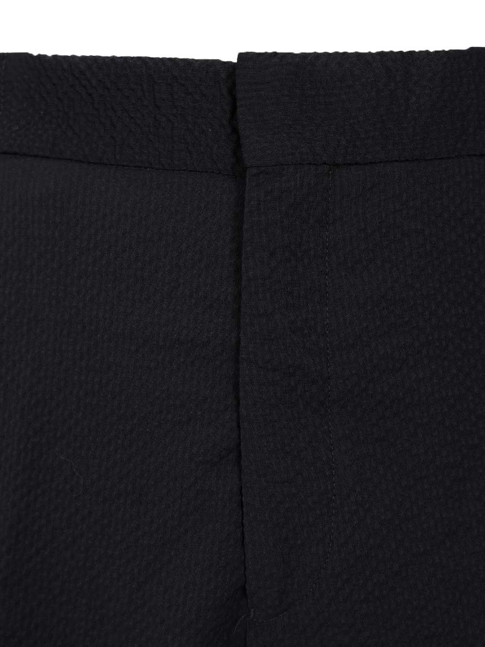 Slim-Fit Stretch Wool Trousers Blue Elastane Viscose