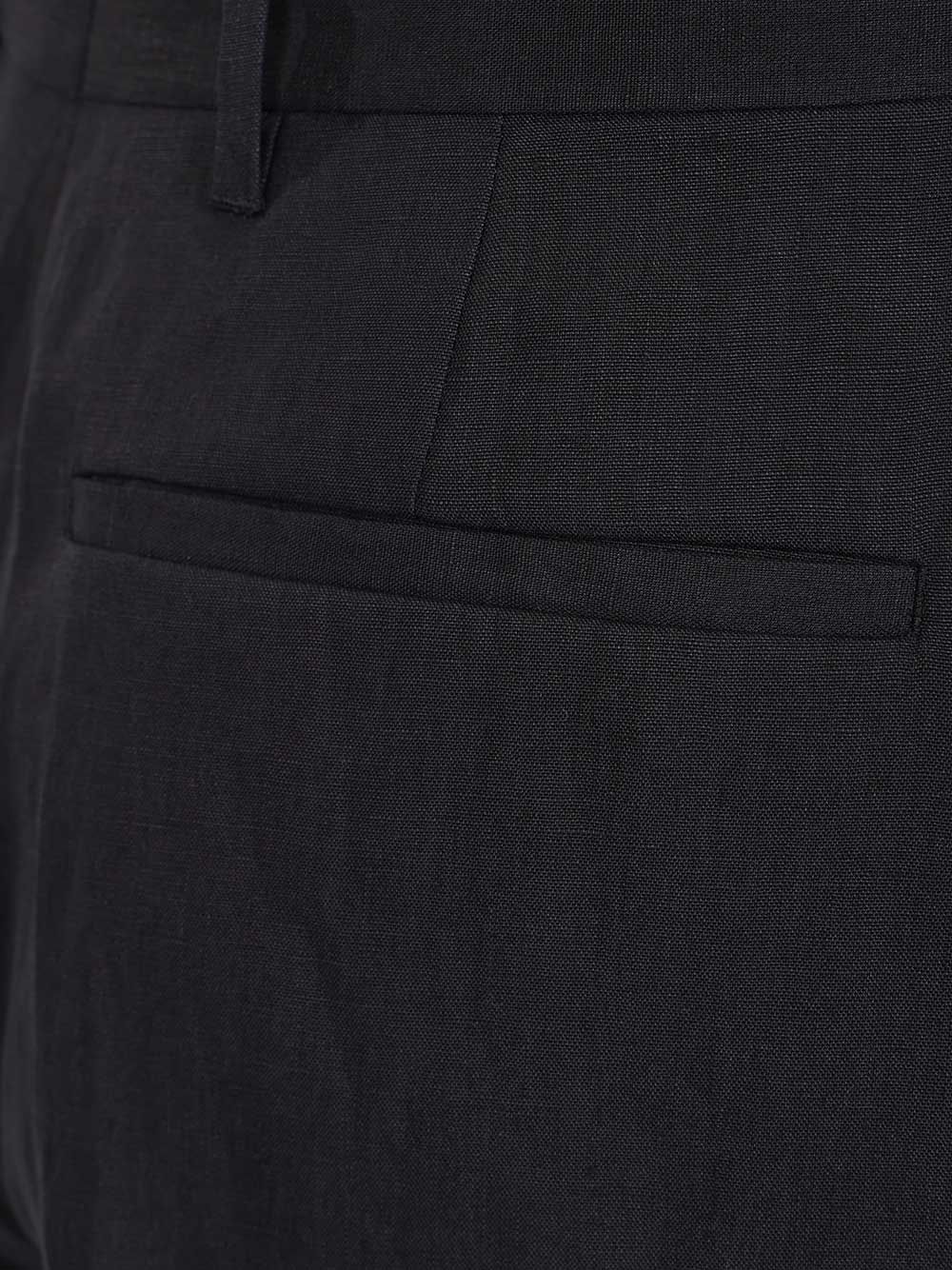 linen trousers Blue Viscose