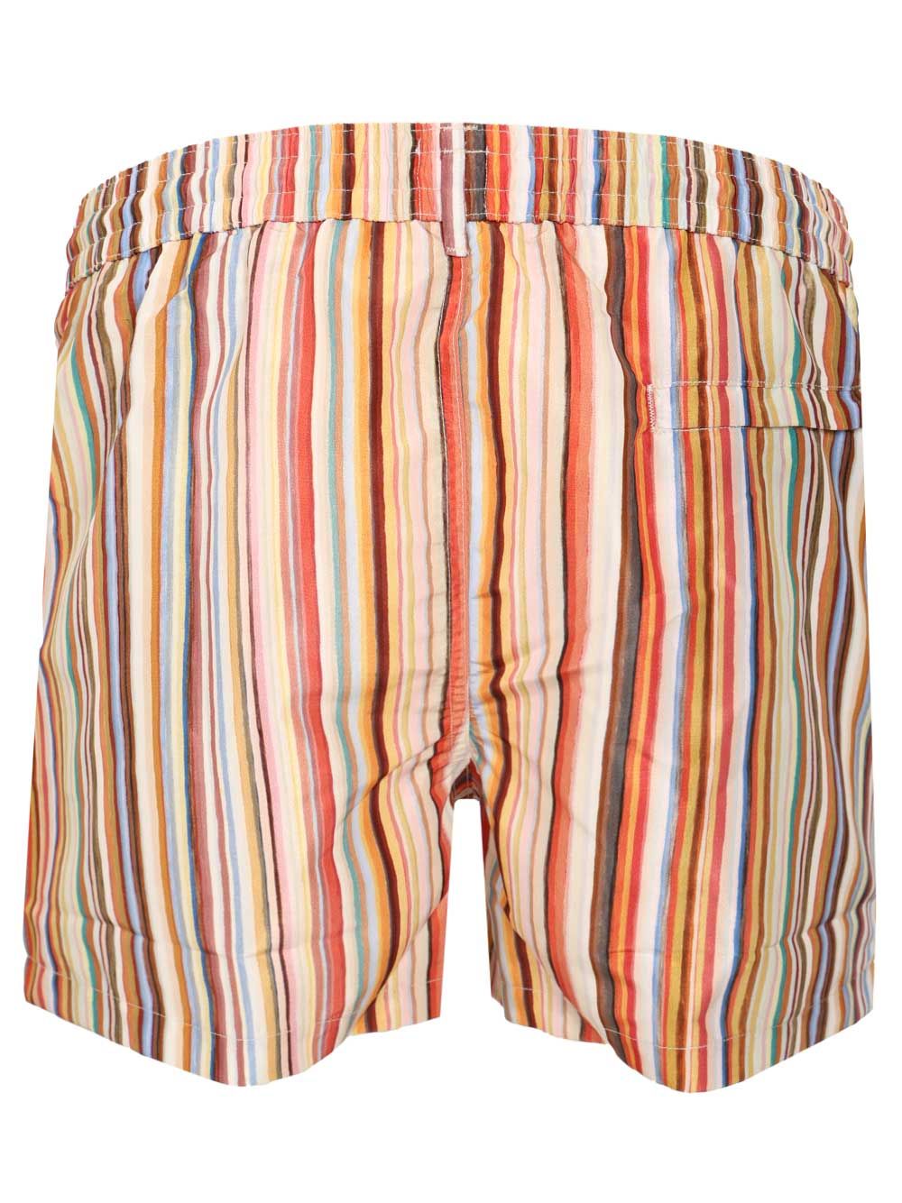 Striped Swim Shorts 100 Recycled Polyester Swimwear