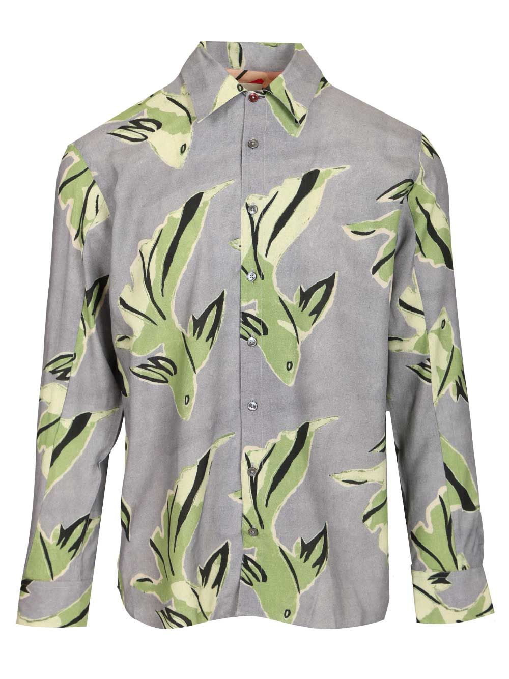 Viscose shirt Grey