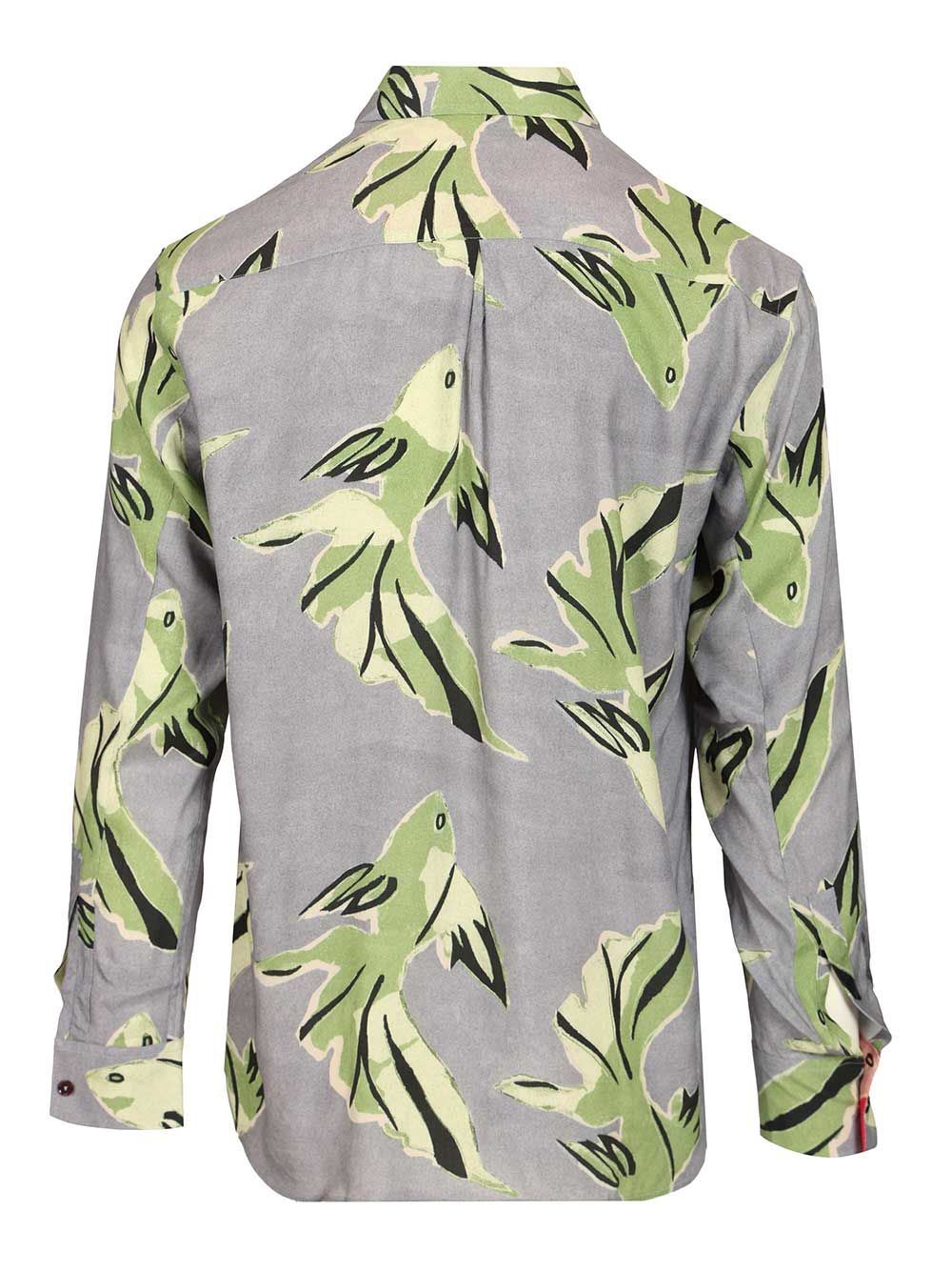 Viscose shirt Grey