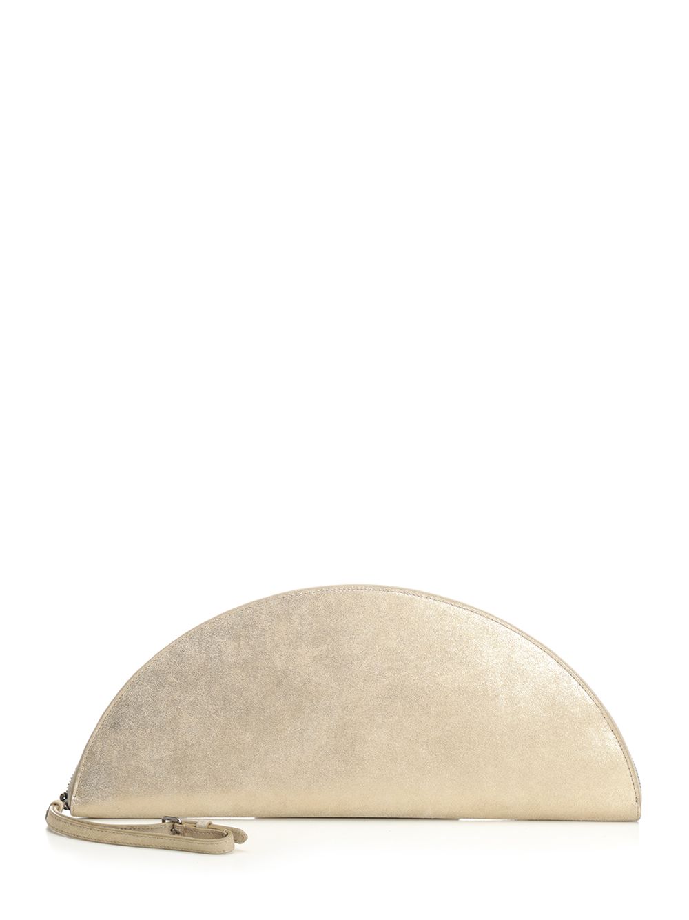 Half-Moon Pouch Gold Small Leather Goods