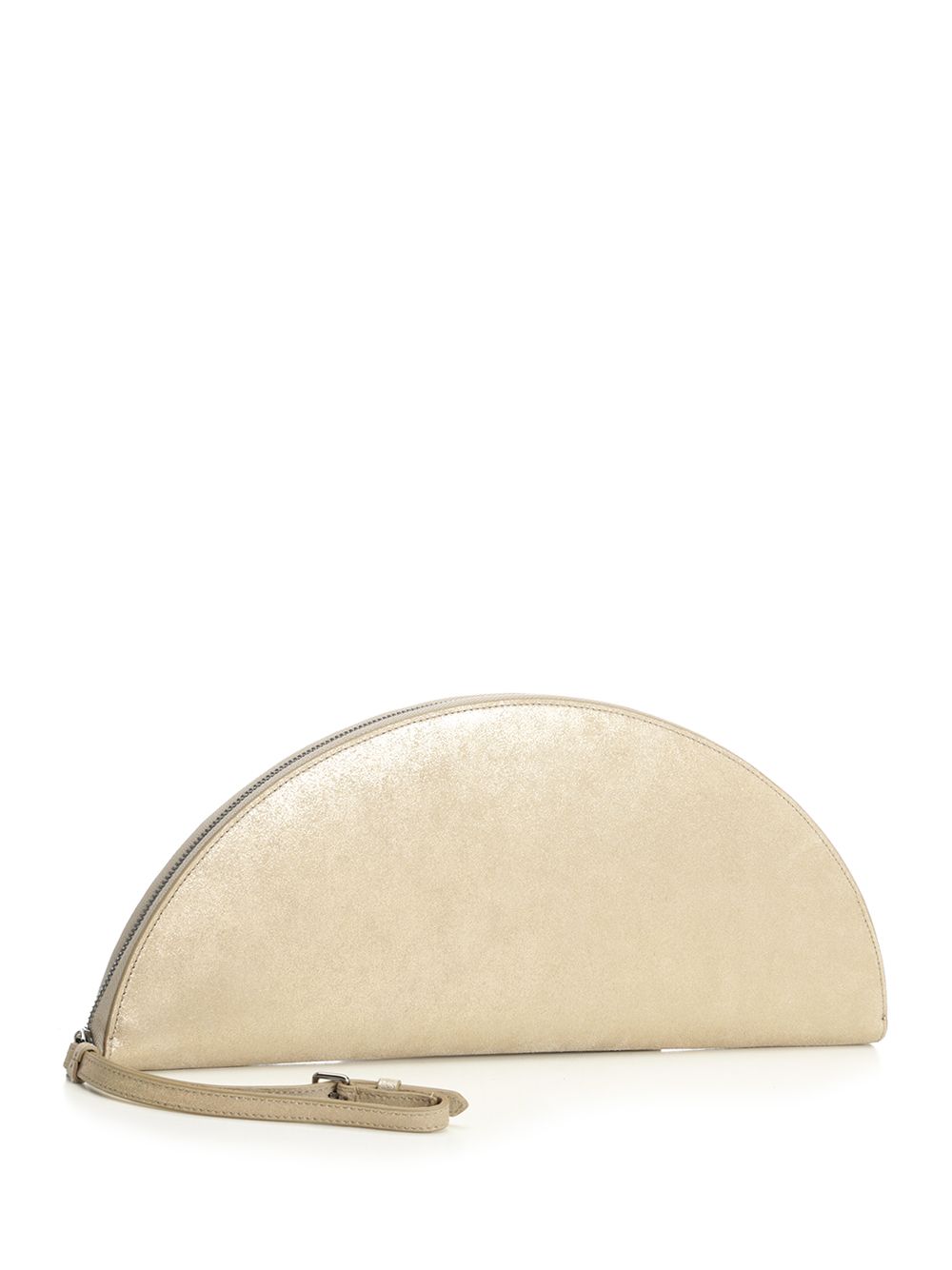 Half-Moon Pouch Gold Small Leather Goods