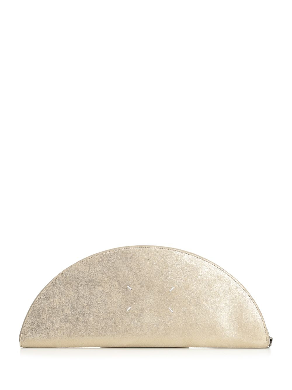 Half-Moon Pouch Gold Small Leather Goods