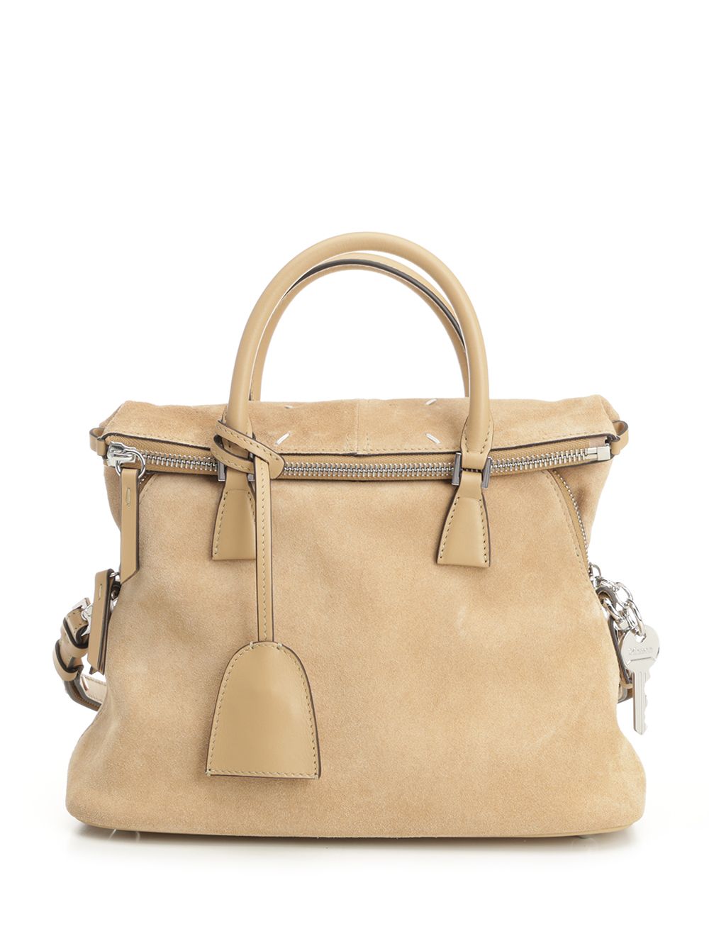5AC Soft Mini bag Beige Handbags