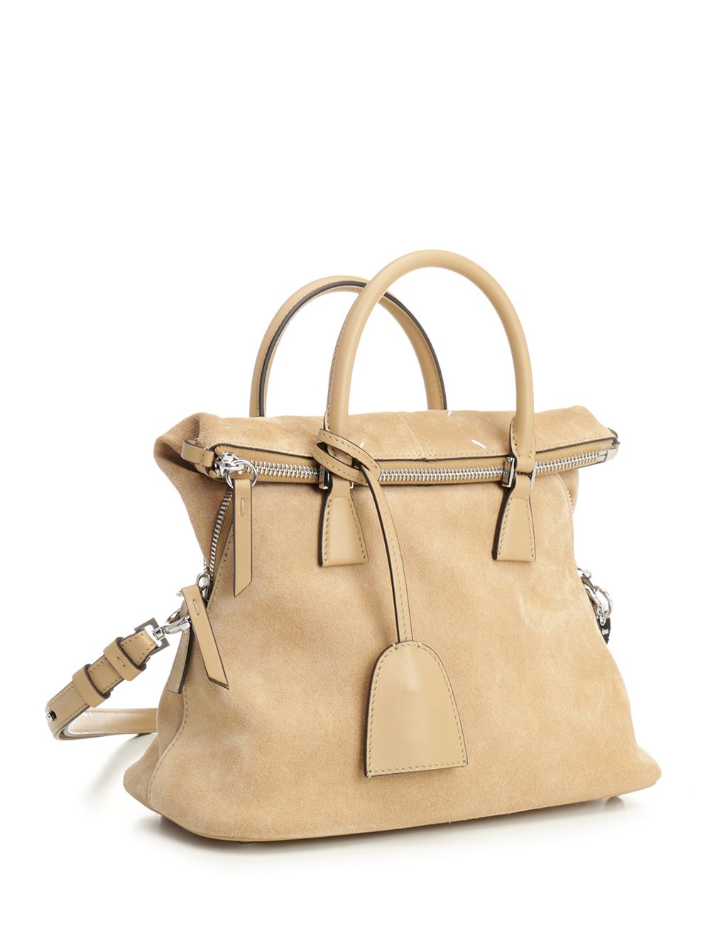 5AC Soft Mini bag Beige Handbags
