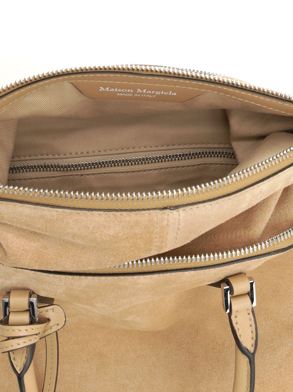 5AC Soft Mini bag Beige Handbags