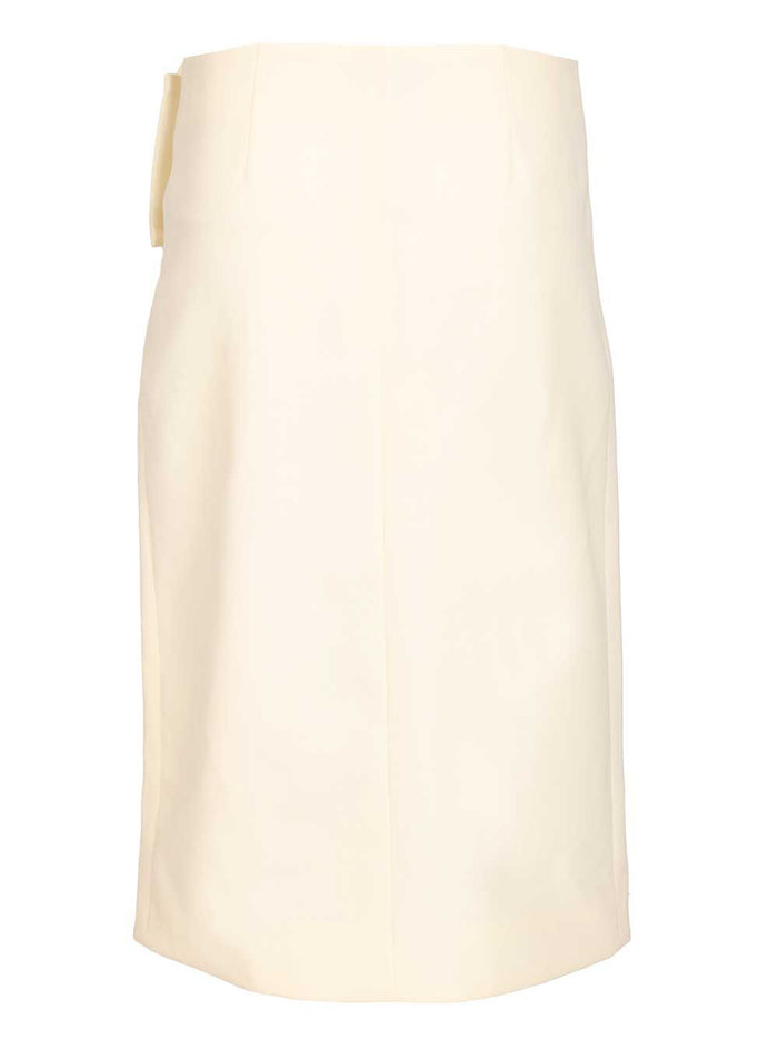 Midi Skirt White