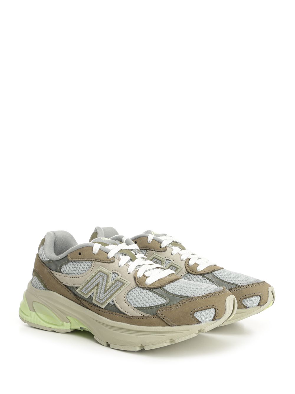 2010 COVERT GREEN - DRY LIME LONE STAR GREY Multicolor Leather/synthetic/mesh Sneaker