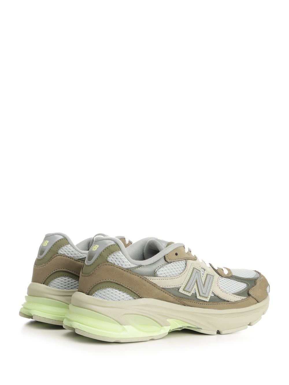 2010 COVERT GREEN - DRY LIME LONE STAR GREY Multicolor Leather/synthetic/mesh Sneaker