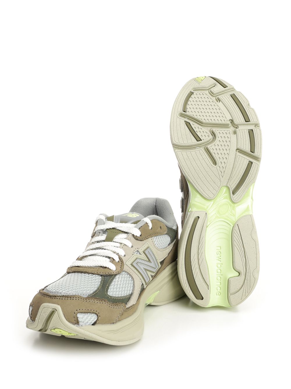2010 COVERT GREEN - DRY LIME LONE STAR GREY Multicolor Leather/synthetic/mesh Sneaker