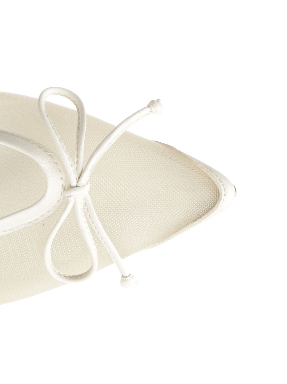 Tourni low-heeled pumps White 38 Polyamide /sole: Cowhide
