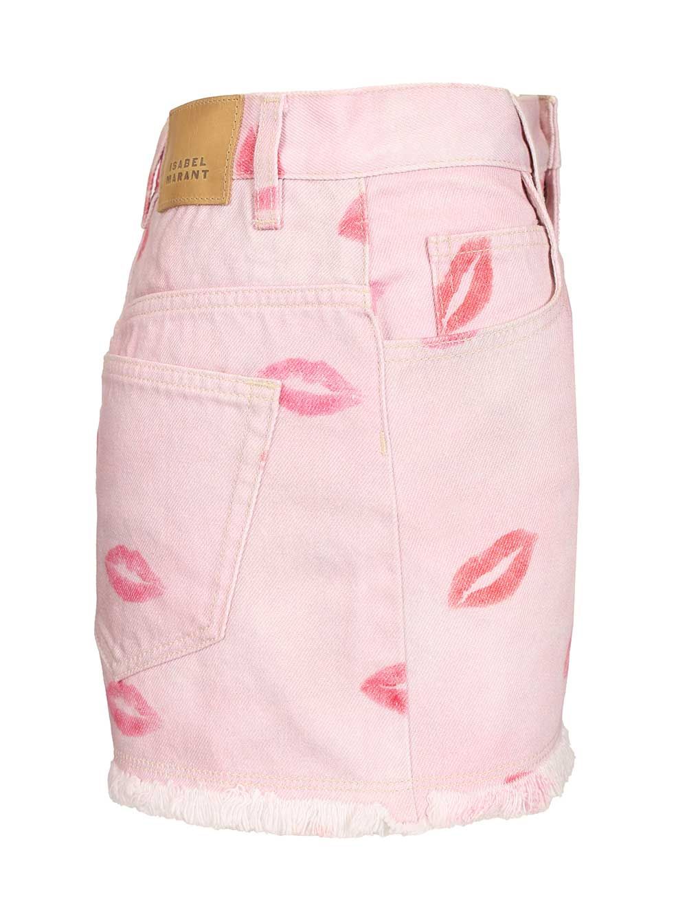 Lesia Shorts Rose Cotton Trousers