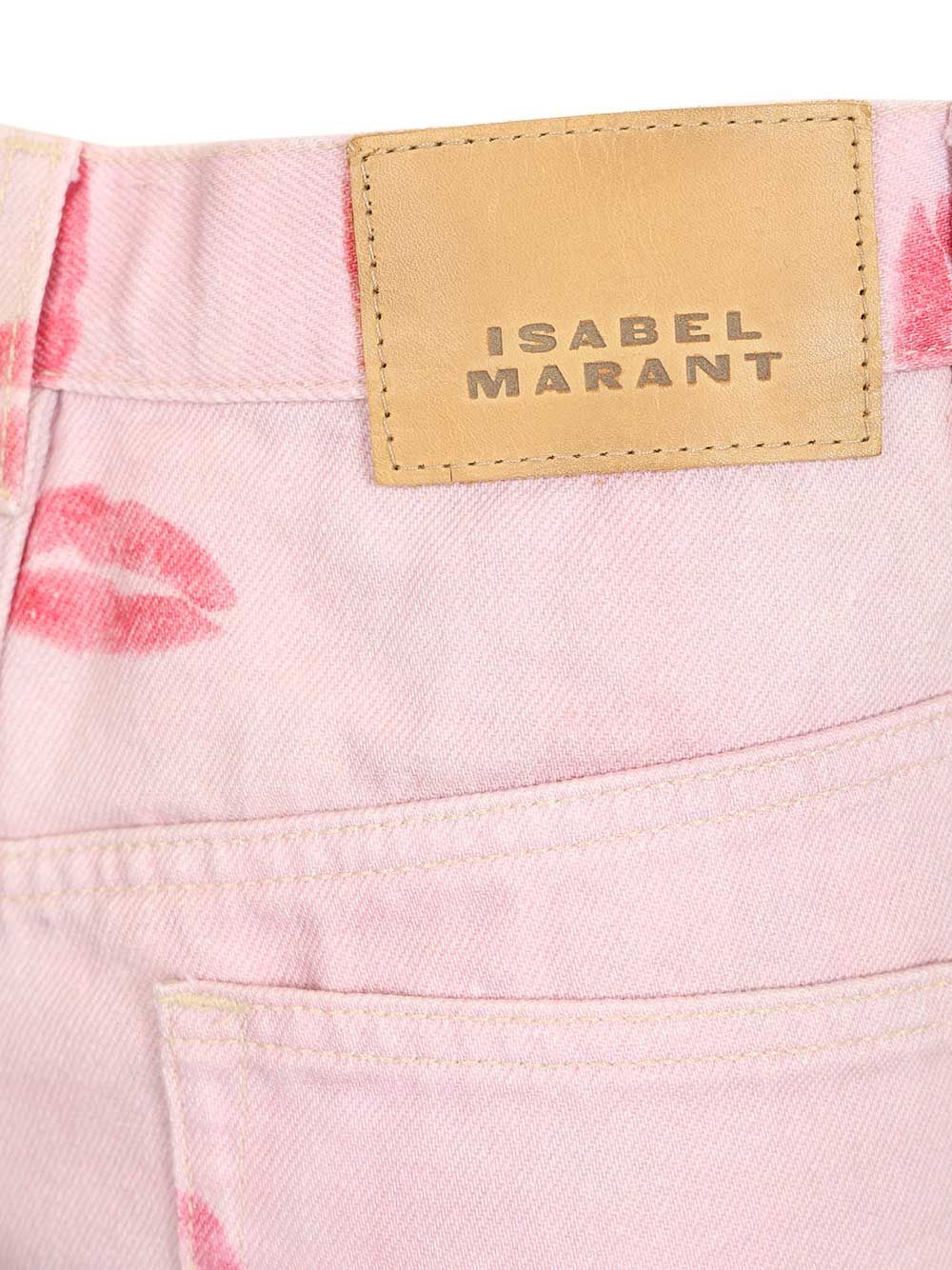 Lesia Shorts Rose Cotton Trousers