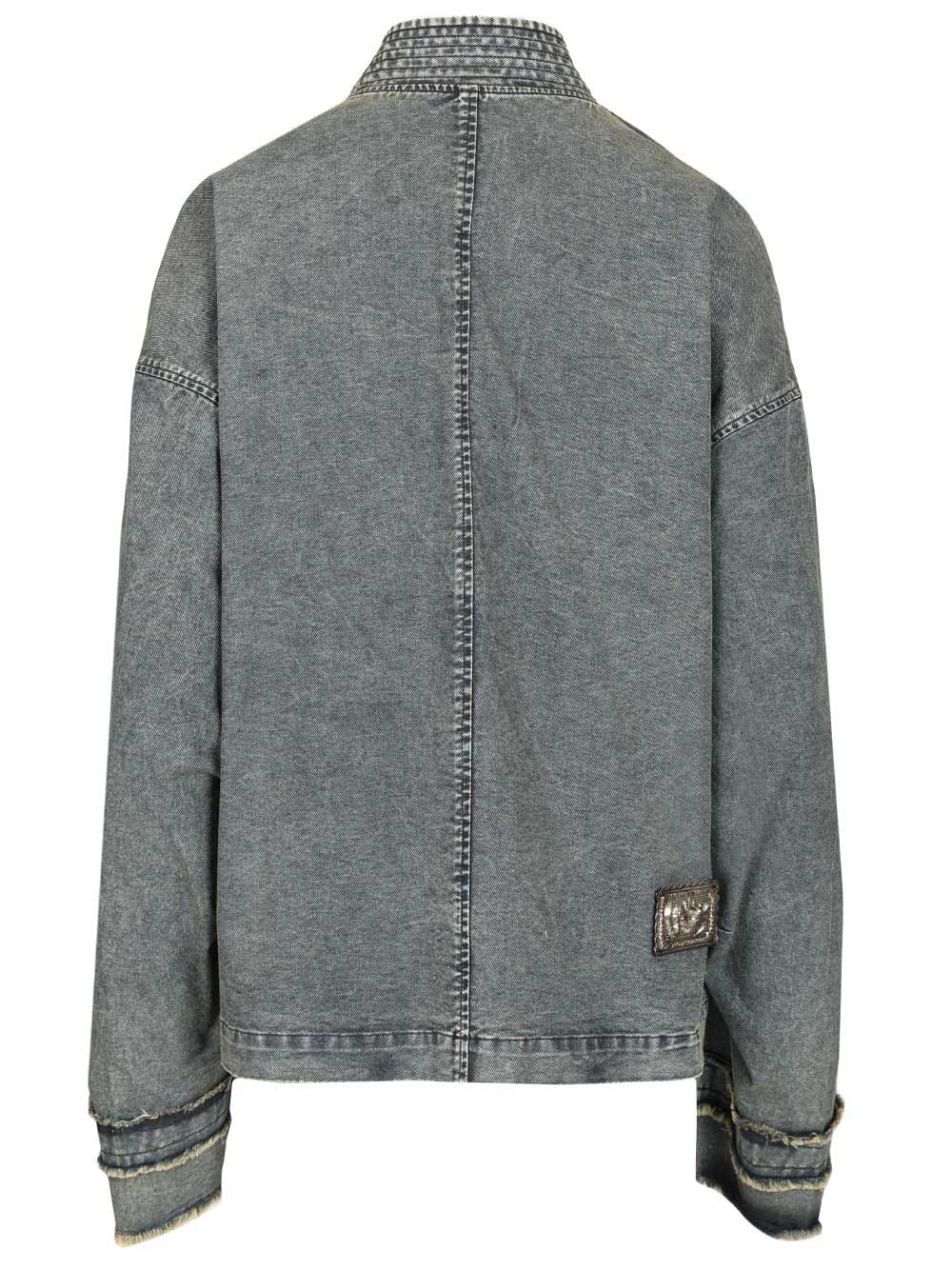 Nerio Denim Jacket Light Blue Co Ac Ly