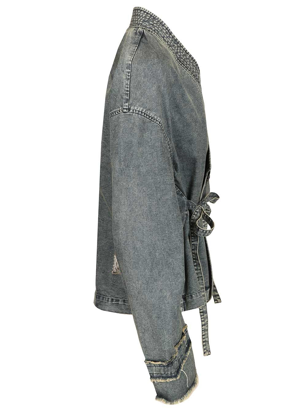 Nerio Denim Jacket Light Blue Co Ac Ly