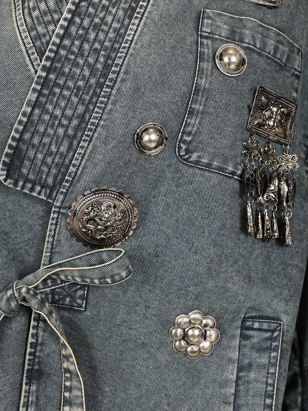 Nerio Denim Jacket Light Blue Co Ac Ly