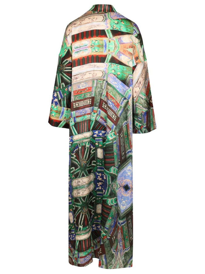 Salvatore Long Kimono Swimwear