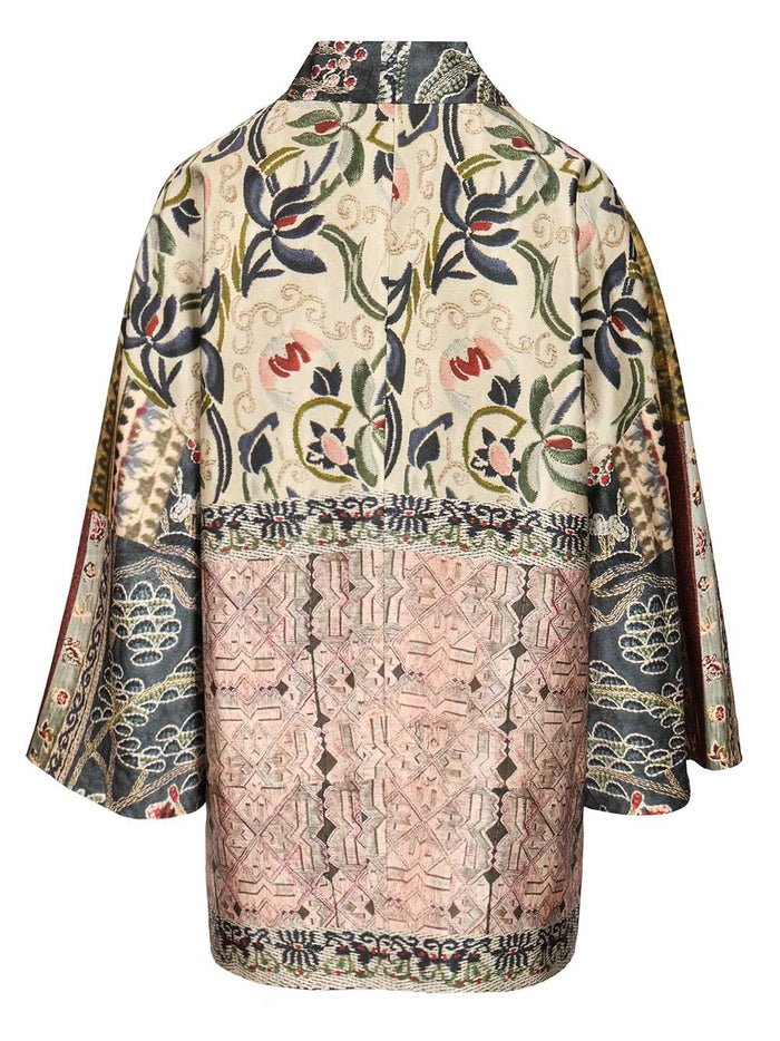 Werner kimono Multicolor Mulberry Silk Elastane Swimwear