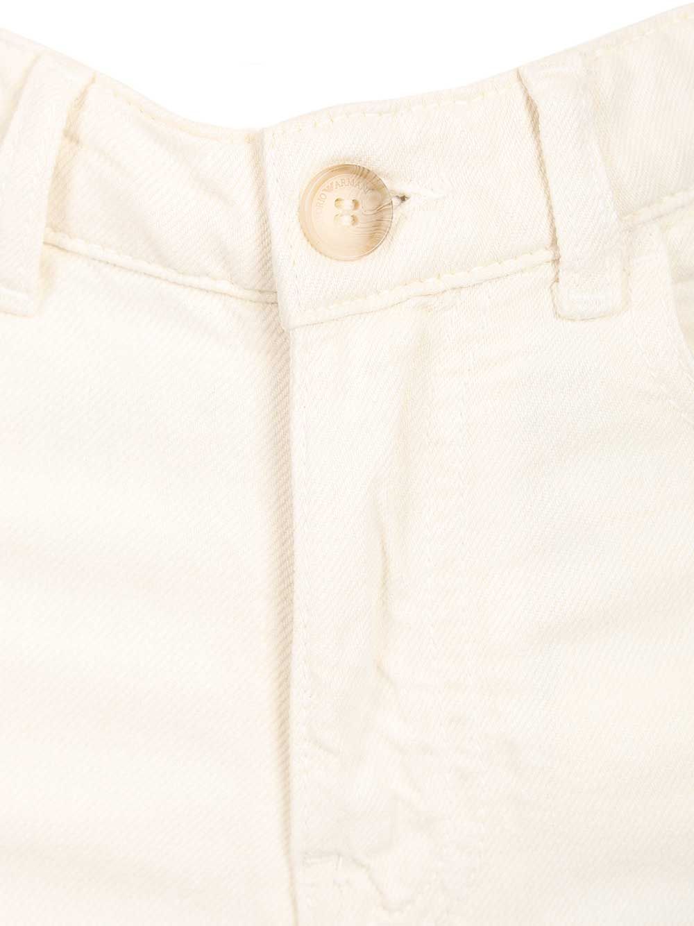 5 Pockets Pant White Jean