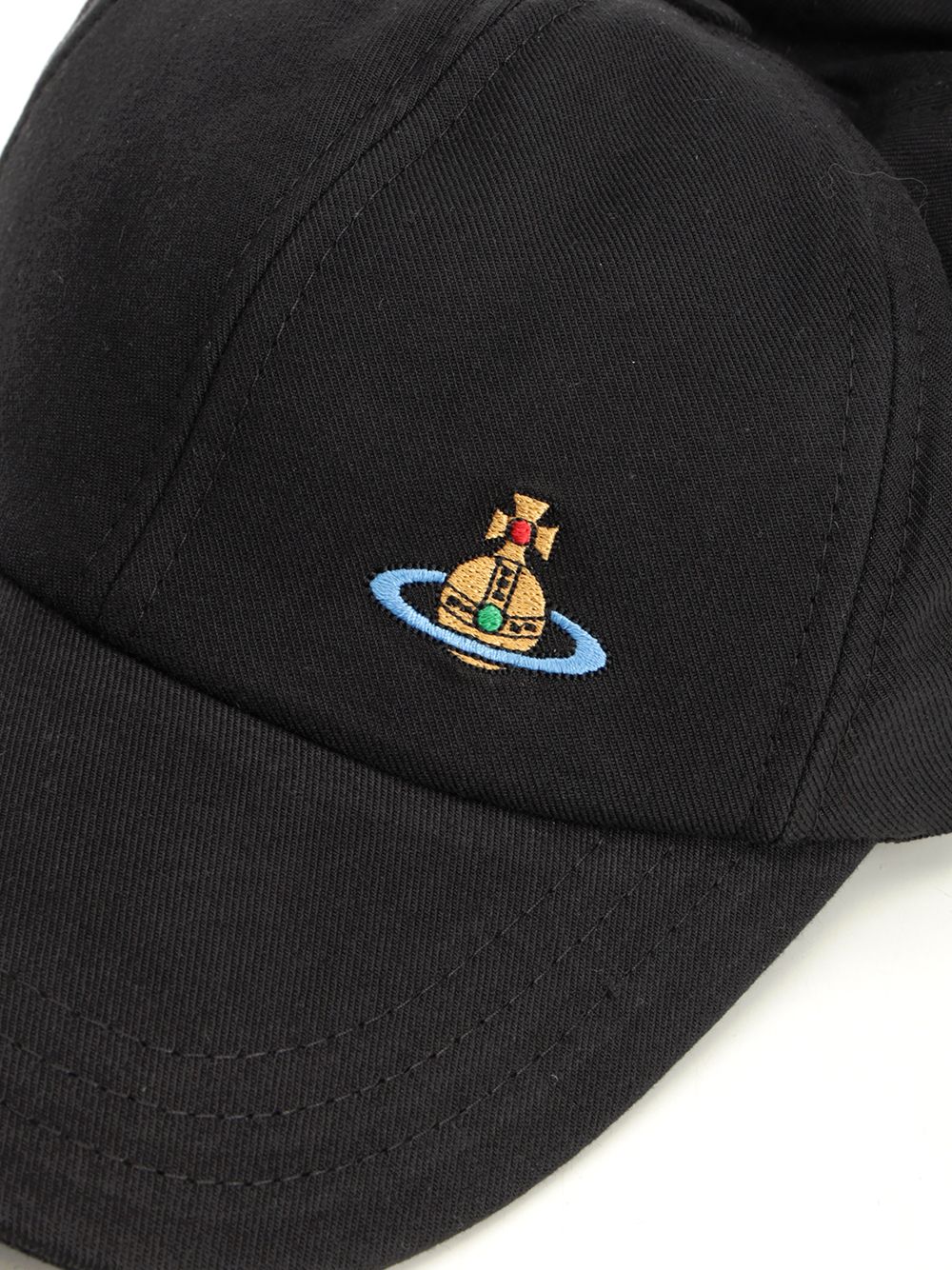 Orb cap Black Cotton Hat