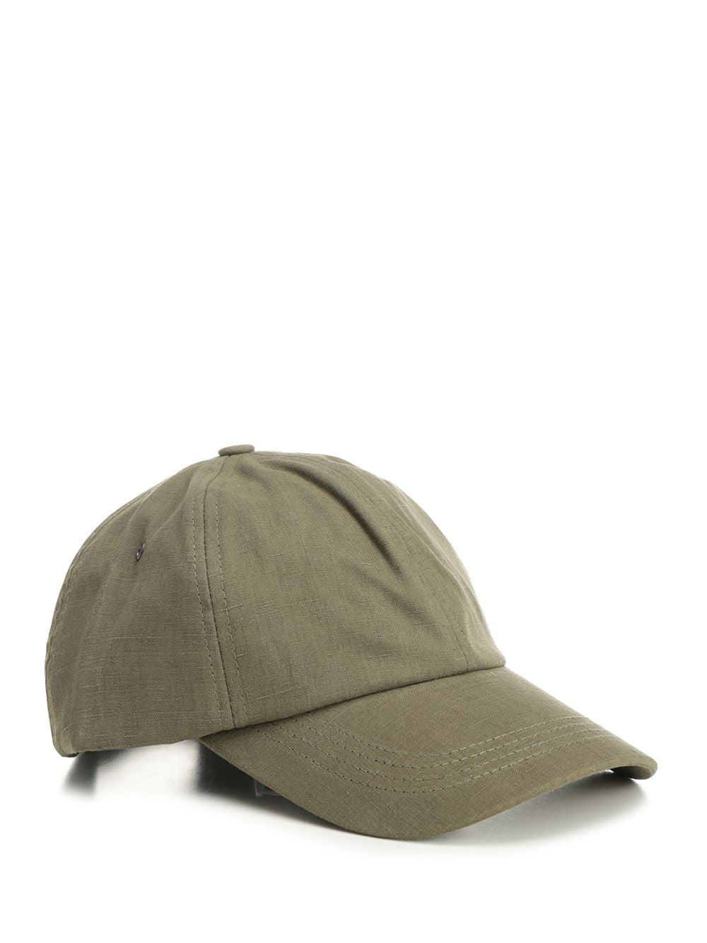 Linen Cap Green Hat