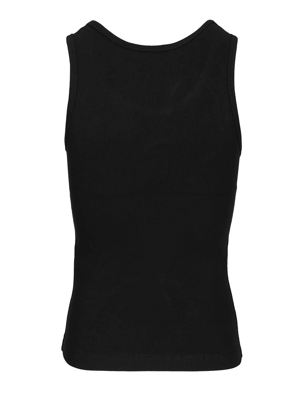 BABY FOX TANK TOP Black Cotton Tops
