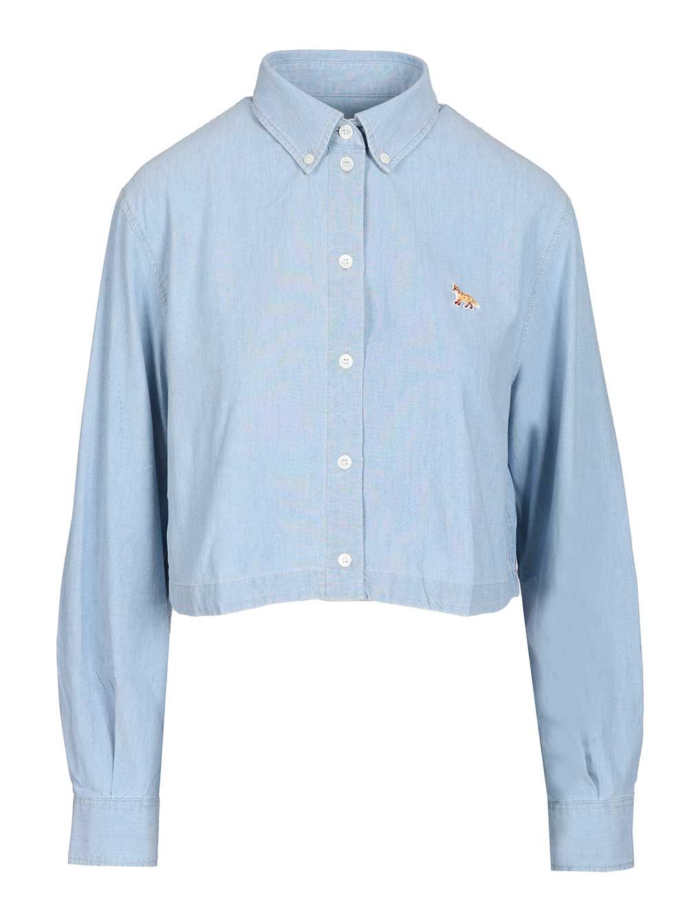 Short shirt Light Blue Cotton