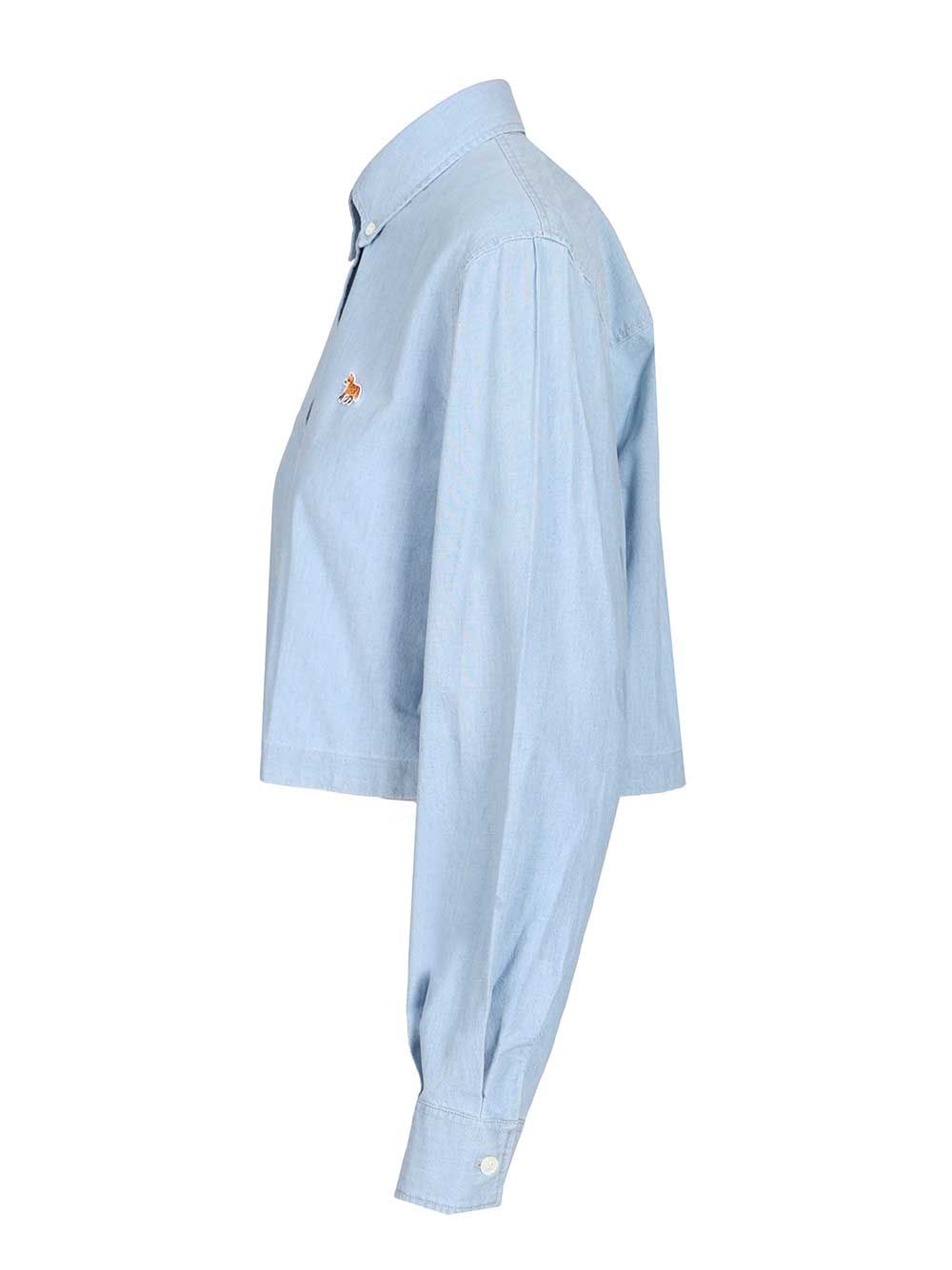 Short shirt Light Blue Cotton