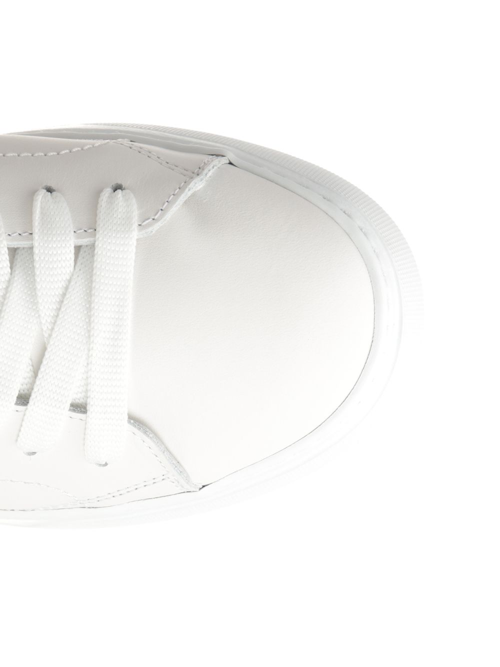 Temple Low Man White Calf Leather Sneaker