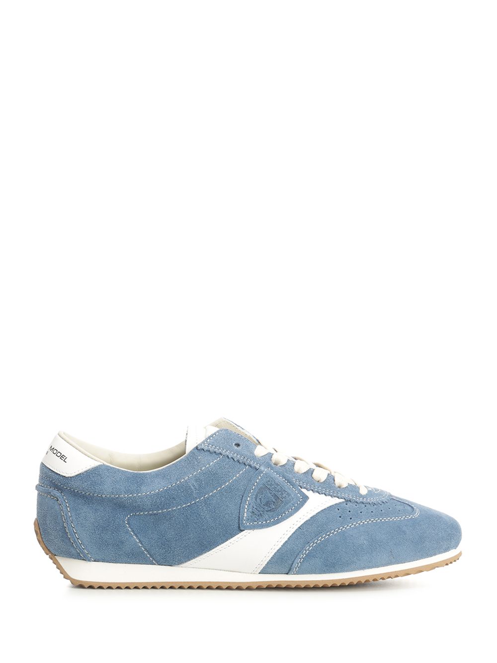 PLANCHE LOW MAN Blue Calf Leather Sneaker