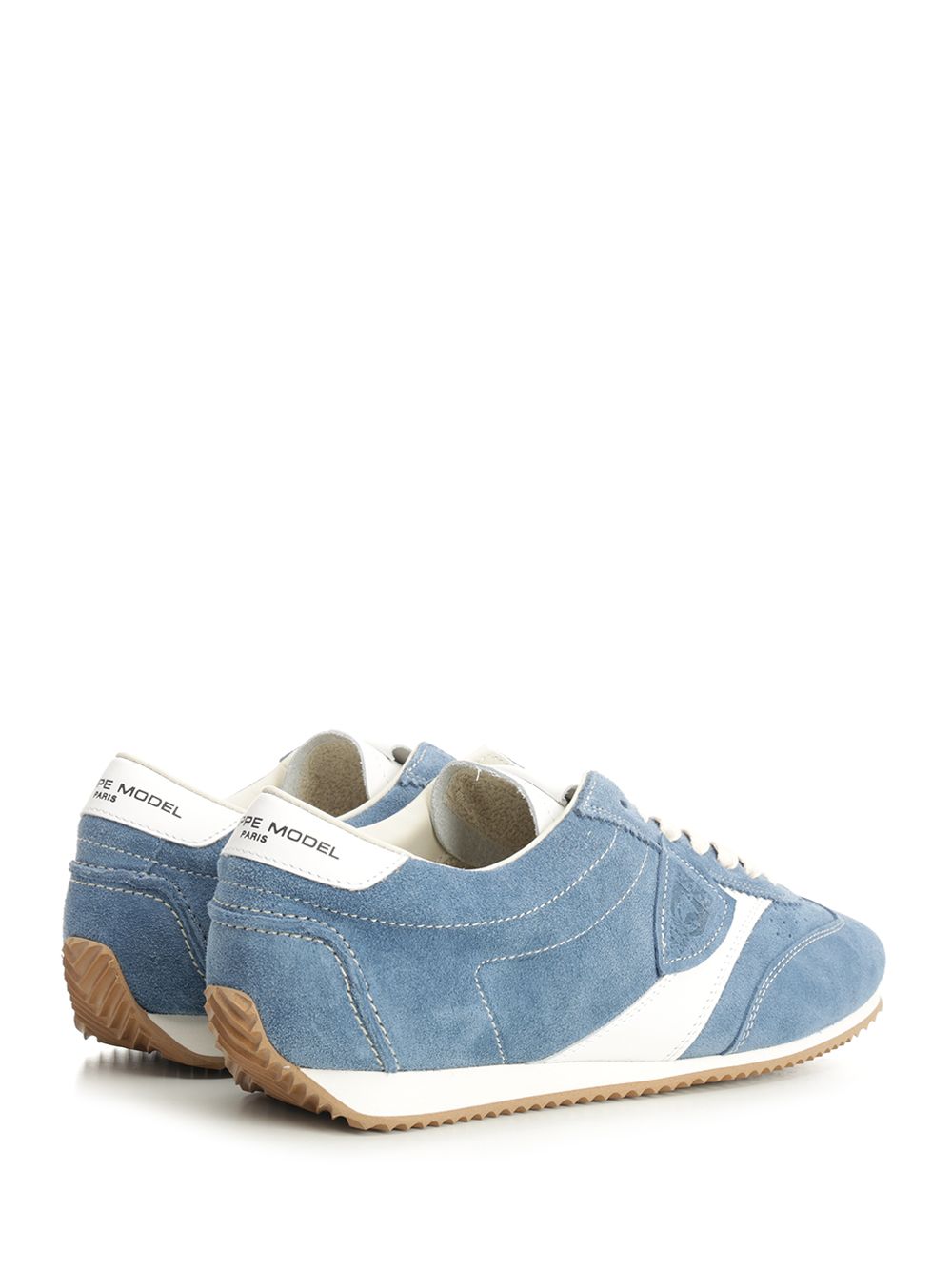 PLANCHE LOW MAN Blue Calf Leather Sneaker
