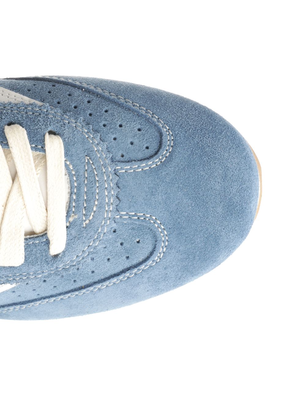 PLANCHE LOW MAN Blue Calf Leather Sneaker